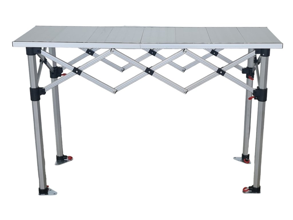 Klapptisch Alu 115×60 cm – robust, leicht & platzsparend